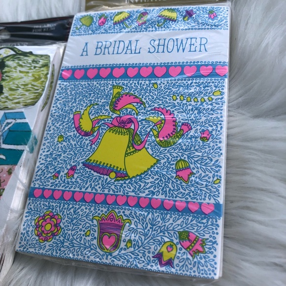 Vintage Bridal shower invitations - Picture 3 of 7